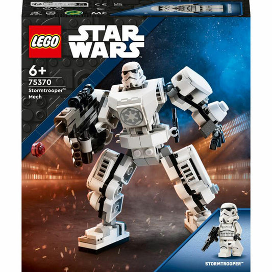 LEGO Star Wars Sturmtruppler Mech, 138-tlg., Legosteine, Bausteine, Bauset, Konstruktionsset, ab 6 Jahren, 75370