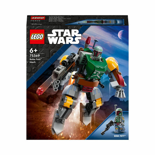 LEGO Star Wars Boba Fett Mech, 155-tlg., Legosteine, Bausteine, Bauset, Konstruktionsset, ab 6 Jahren, 75369