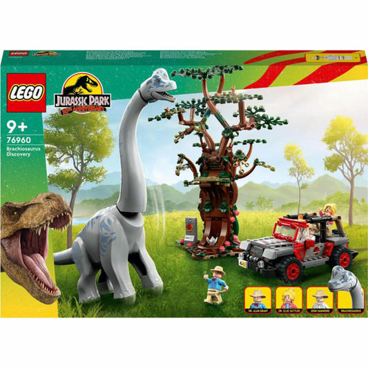 LEGO Jurassic World Entdeckung des Brachiosaurus, 512-tlg., Legosteine, Bausteine, Bauset, Konstruktionsset, ab 9 Jahren, 76960