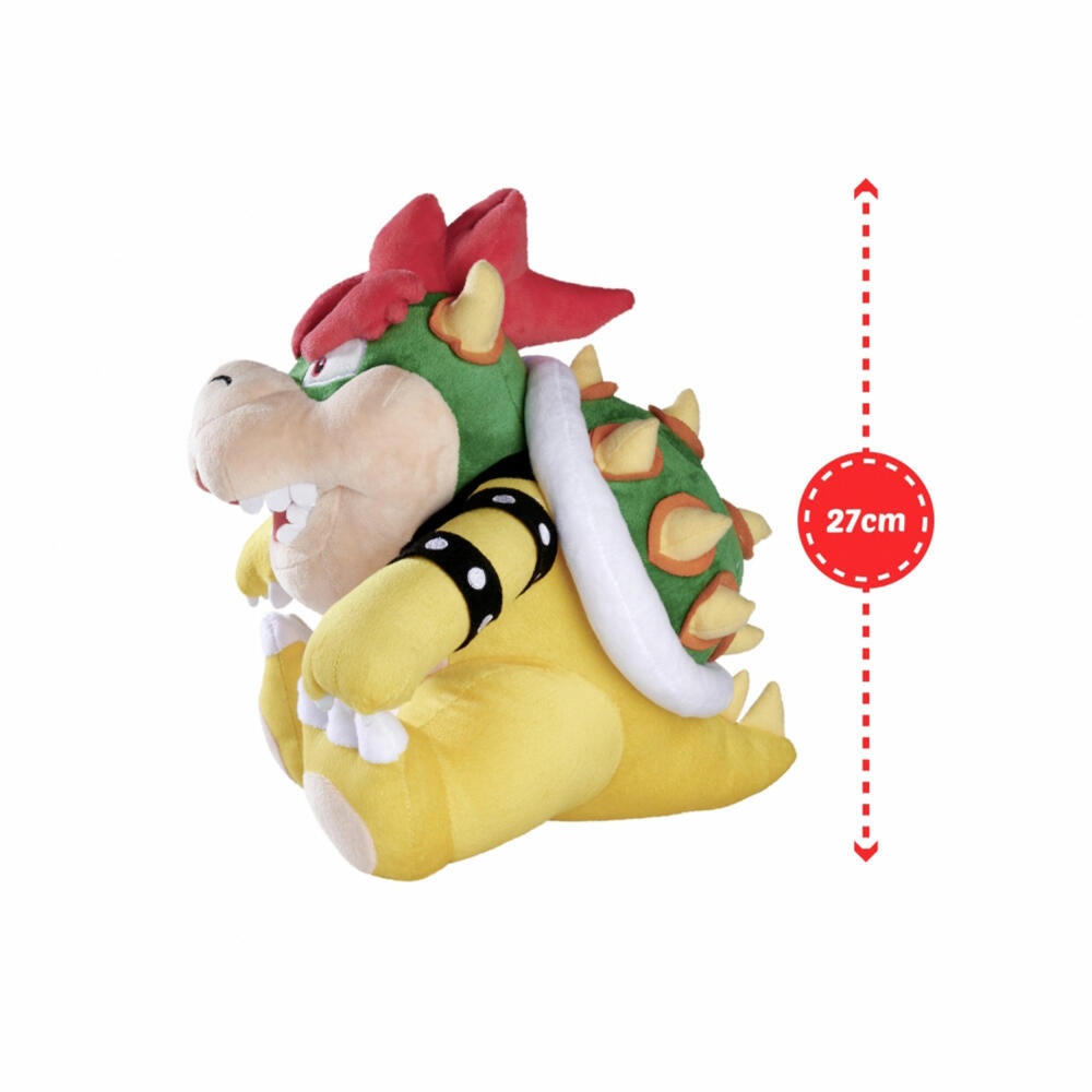 Simba Super Mario Bowser Plüsch, Plüschfigur, Kuscheltier, Stofftier, Stoffigur, Plüschtier, 27 cm, 109231532