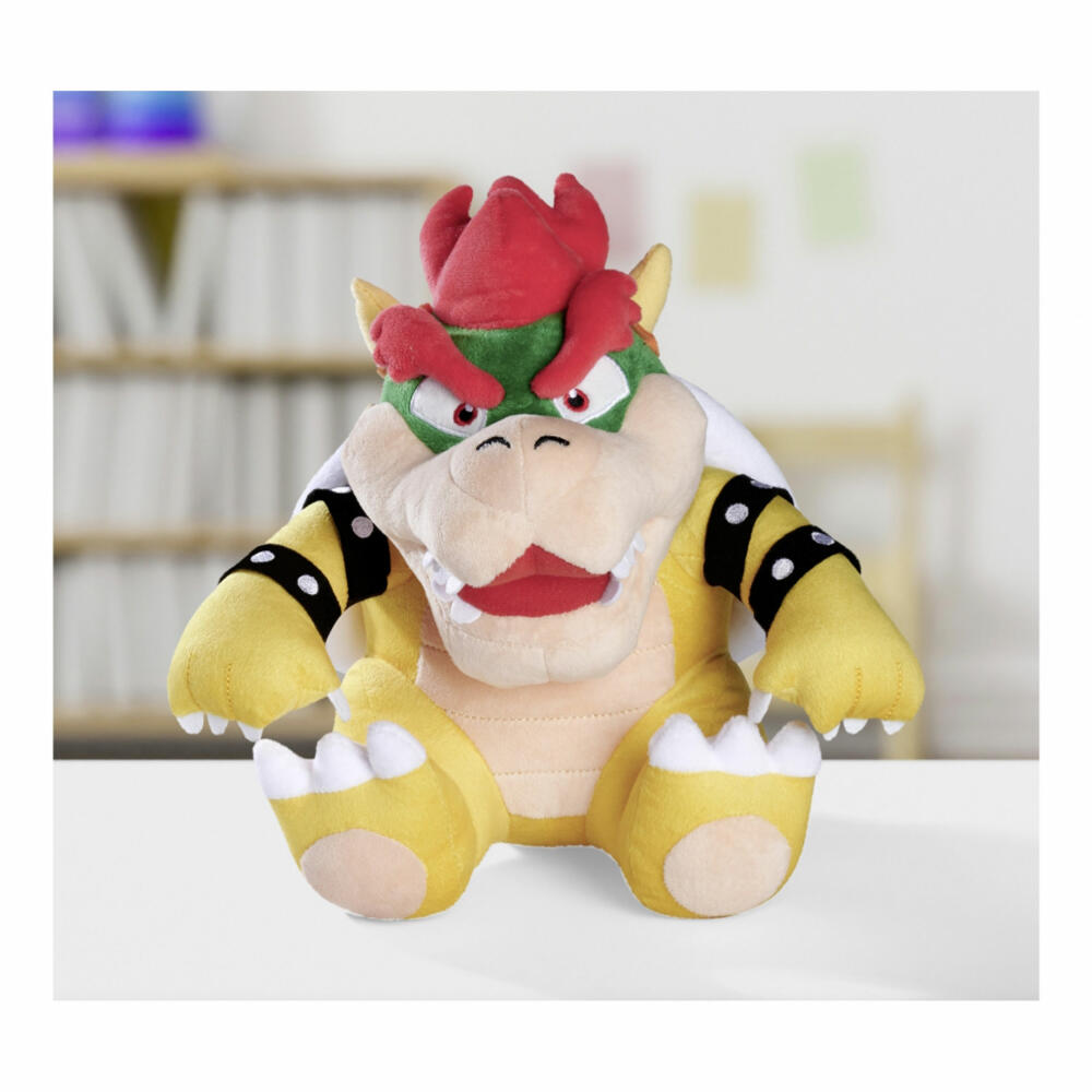 Simba Super Mario Bowser Plüsch, Plüschfigur, Kuscheltier, Stofftier, Stoffigur, Plüschtier, 27 cm, 109231532