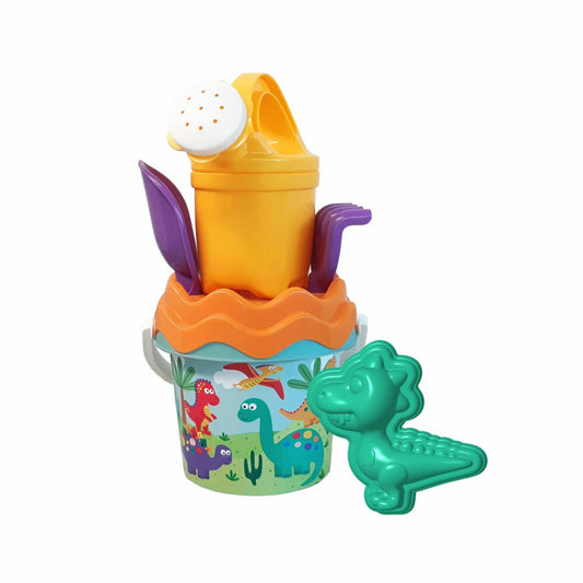 Simba Dino Baby-Eimergarnitur, Sandspielzeug, Eimer, Schaufel, Spielzeug, 107114603