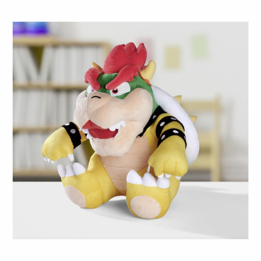 Simba Super Mario Bowser Plüsch, Plüschfigur, Kuscheltier, Stofftier, Stoffigur, Plüschtier, 27 cm, 109231532