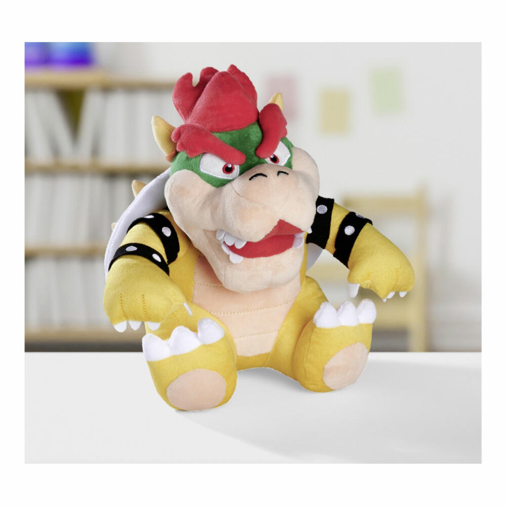 Simba Super Mario Bowser Plüsch, Plüschfigur, Kuscheltier, Stofftier, Stoffigur, Plüschtier, 27 cm, 109231532