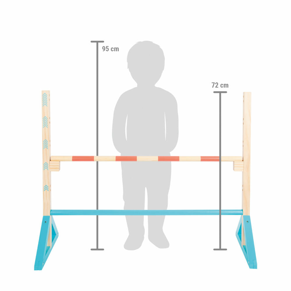 Legler Small Foot Hindernis Active, Laufhürde, Sprungstab, ab 3 Jahren, 12438