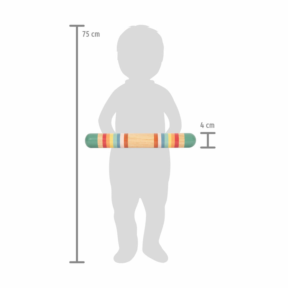 Legler Regenmacher Safari, Rasselrohr, Geräusch-Motorikspielzeug, Holz, 12319