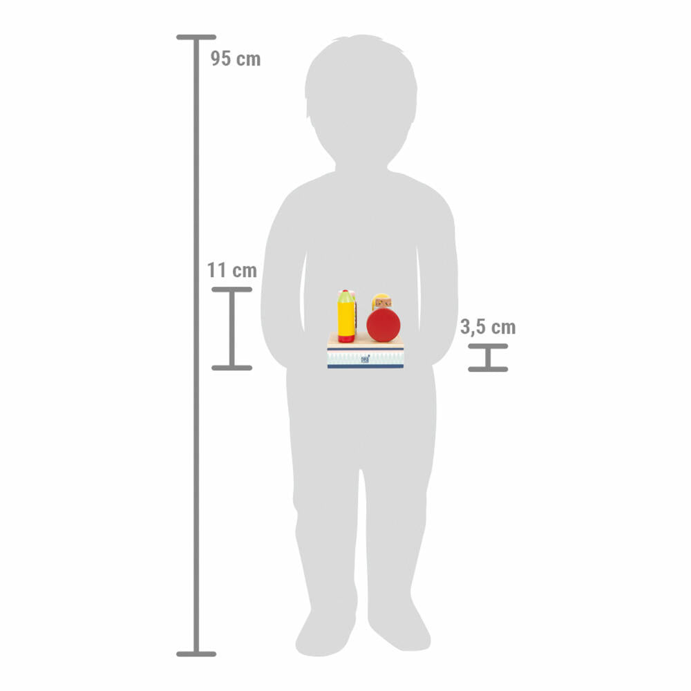 Legler Small Foot Eis am Stiel fresh, Kaufladen-Zubehör, 7-tlg., ab 24 Monaten, 12417