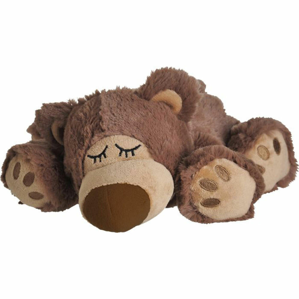 Warmies Sleepy Bear Braun, Wärmetier, Wärmekissen, Stofftier, Wärmestofftier, Lavendel-Hirse-Mischung, 01058