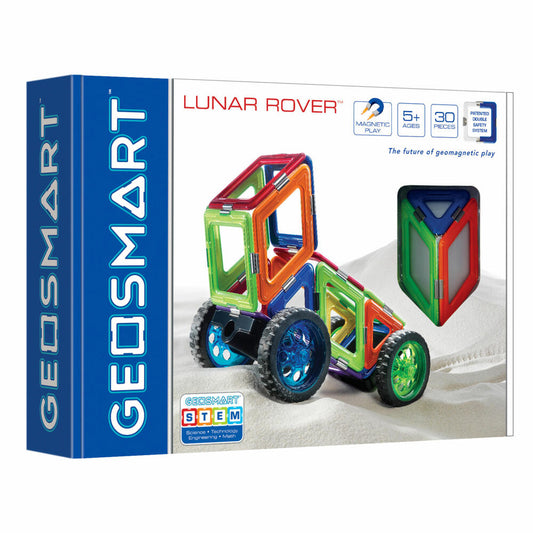 Smart Games Geosmart Lunar Rover, Konstruktion, Baukausten, Kinder Spielzeug, ab 3 Jahren, GEO 211
