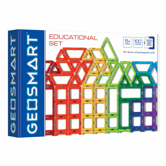 Smart Games Geosmart Educational Set, Konstruktion, Baukausten, Kinder Spielzeug, ab 3 Jahren, GEO 600