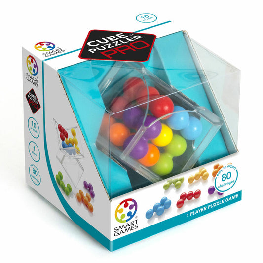 Smart Games Logikspiel Cube Puzzler PRO, Denkspiel, Kinderspiel, Kinder Spiel, ab 10 Jahren, SG 413