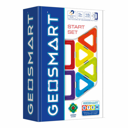 Smart Games Geosmart Start Set, Konstruktion, Baukausten, Kinder Spielzeug, ab 3 Jahren, GEO 102