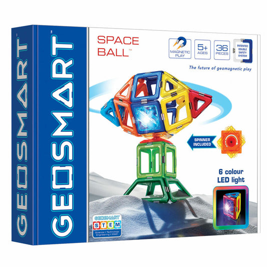 Smart Games Geosmart Space Ball, Konstruktion, Baukausten, Kinder Spielzeug, ab 3 Jahren, GEO 303