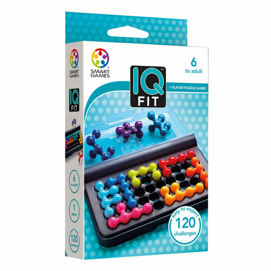 Smart Games IQ Spiel IQ Fit, Konzentrationsspiel, Kinderspiel, Kinder Spiel, ab 6 Jahren, SG 423