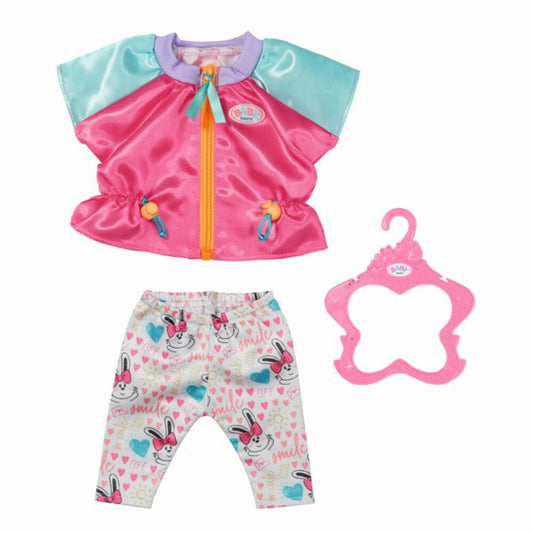 Zapf Creation BABY born Freizeitanzug Pink, Puppenkleidung, Puppen Kleidung, 43 cm, 833605