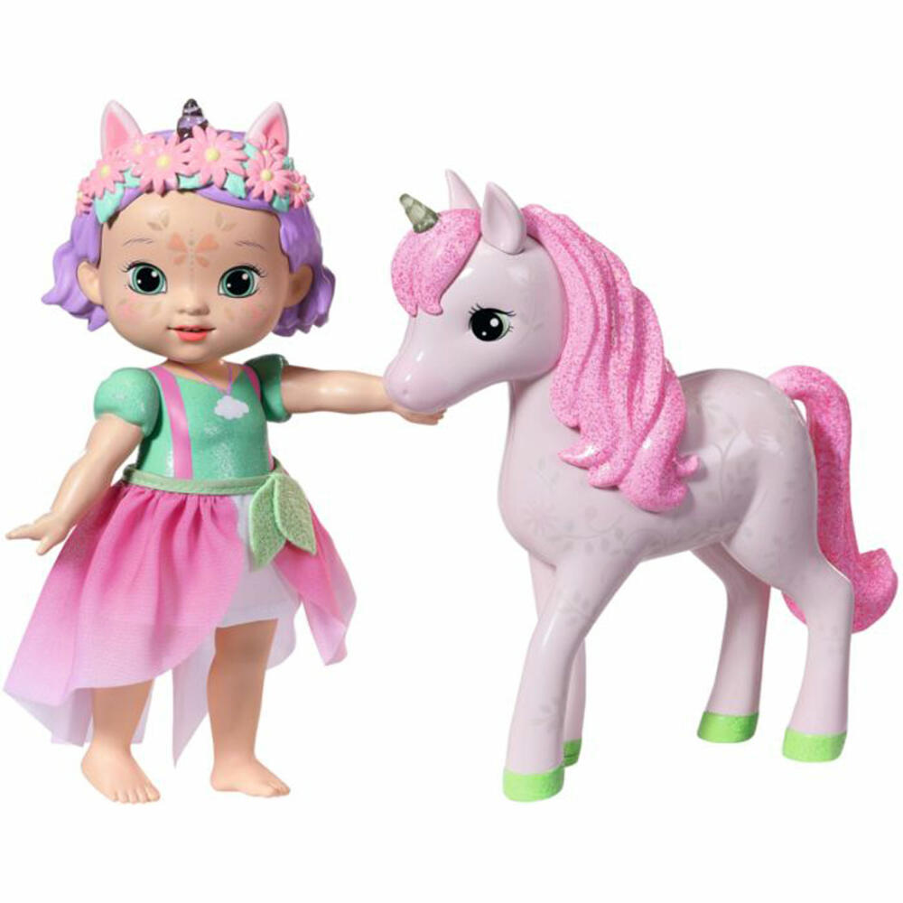 Zapf Creation BABY born Storybook Princess Ivy und Einhorn, Spielpuppe, Puppe, Spielzeug, 833865