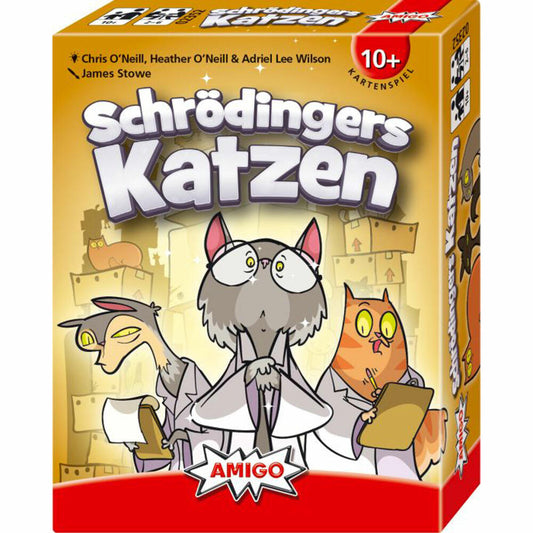 Amigo Schrödingers Katzen, Kartenspiel, Gesellschaftsspiel, Familienspiel, ab 10 Jahren, 2352