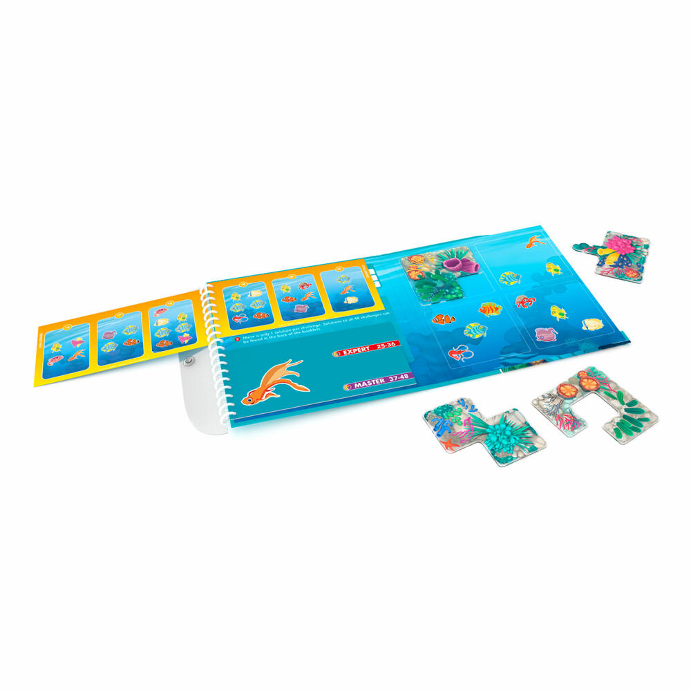 Smart Games Magnetische Reisespiele Korallen Riff, Reisespiel, Kinderspiel, Kinder Spiel, ab 4 Jahren, SGT 221 DE-8