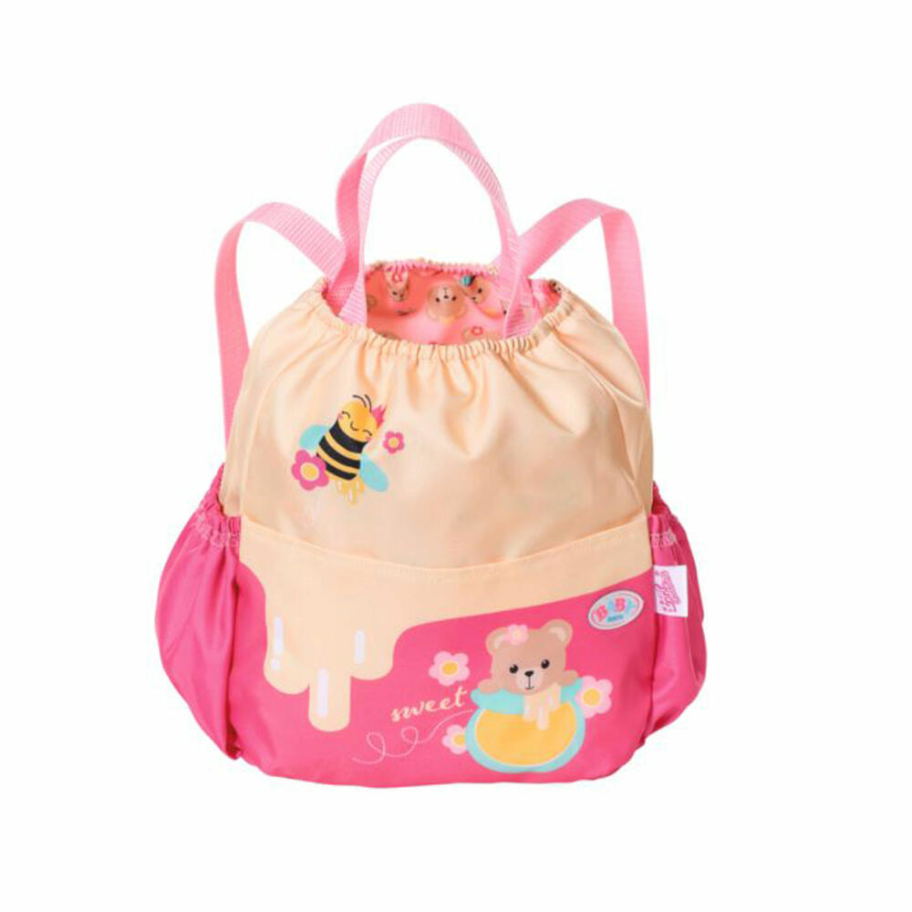 Zapf Creation BABY born Bär Rucksack, Kinderrucksack, Kinder, Tasche, 834831