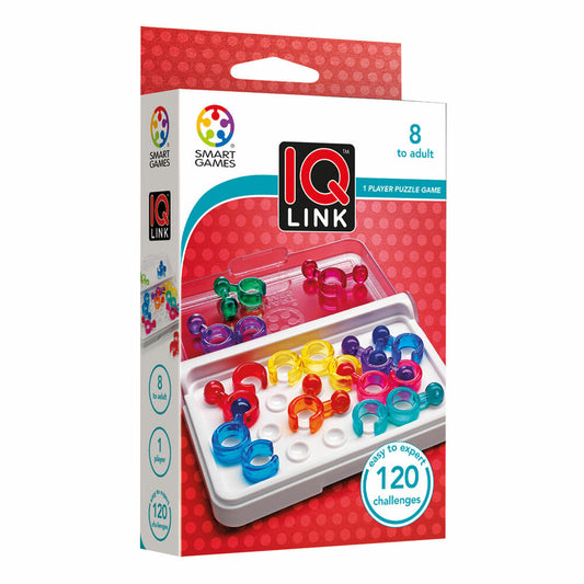 Smart Games IQ Spiel IQ Link, Konzentrationsspiel, Kinderspiel, Kinder Spiel, ab 8 Jahren, SG 477