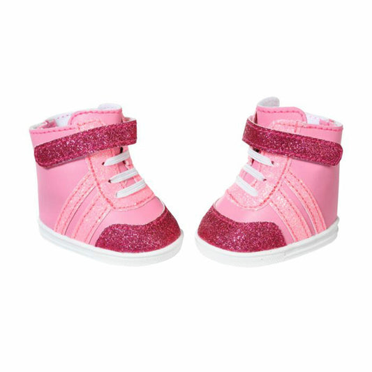 Zapf Creation BABY born Sneakers Pink, Puppenschuhe, Schuhe, Puppe, Puppenkleidung, 43 cm, 833889