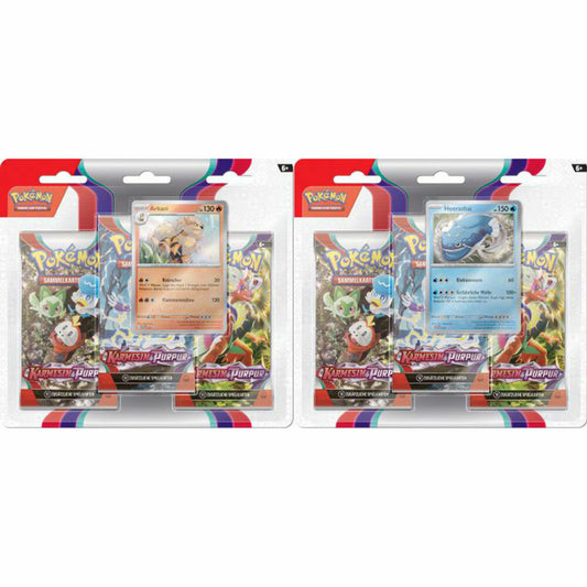 Amigo Pokemon KP01 3-Pack Blister DE