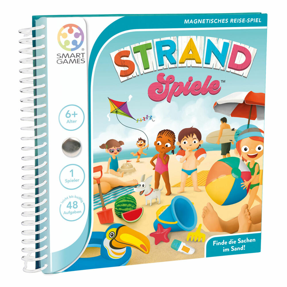 Smart Games Magnetische Reisespiele Strand Spiele, Reisespiel, Kinderspiel, Kinder Spiel, ab 6 Jahren, SGT 300 DE-8
