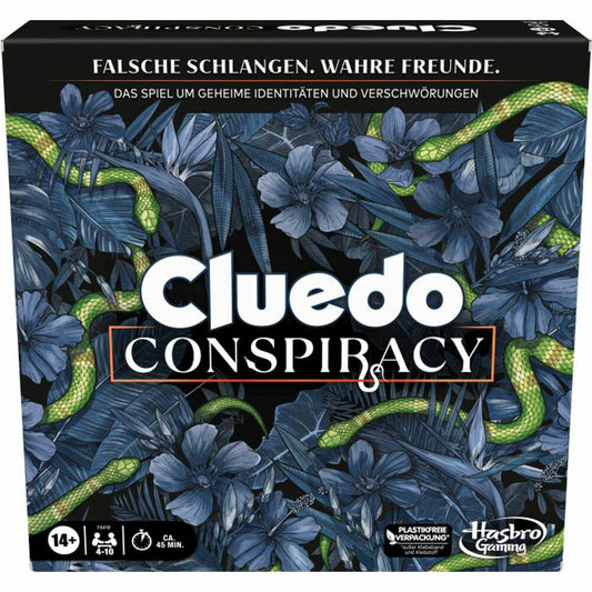 Hasbro Cluedo Conspiracy, Brettspiel, Gesellschaftsspiel, Rätselspiel, ab 14 Jahren, F6418100