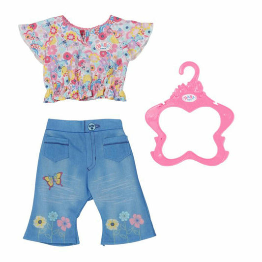 Zapf Creation BABY born Trend Jeans, Puppenkleidung, Puppen Kleidung, 43 cm, 832677