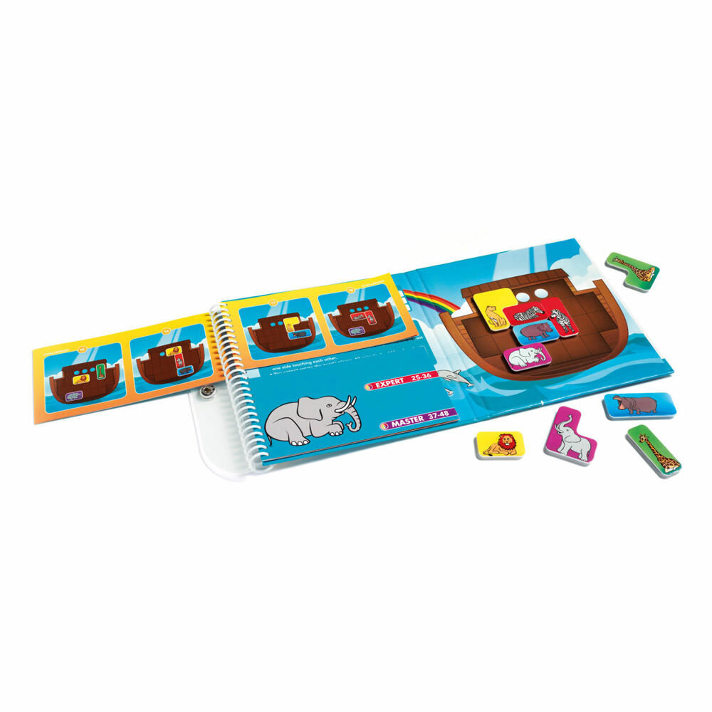 Smart Games Magnetische Reisespiele Arche Noah, Reisespiel, Kinderspiel, Kinder Spiel, ab 5 Jahren, SGT 240 DE-8