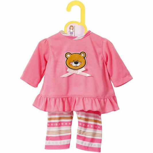 Zapf Creation Dolly Moda Pyjamas, Schlafanzug, Puppenkleidung, Kleidung Puppe, Gr. 43 cm, 870075