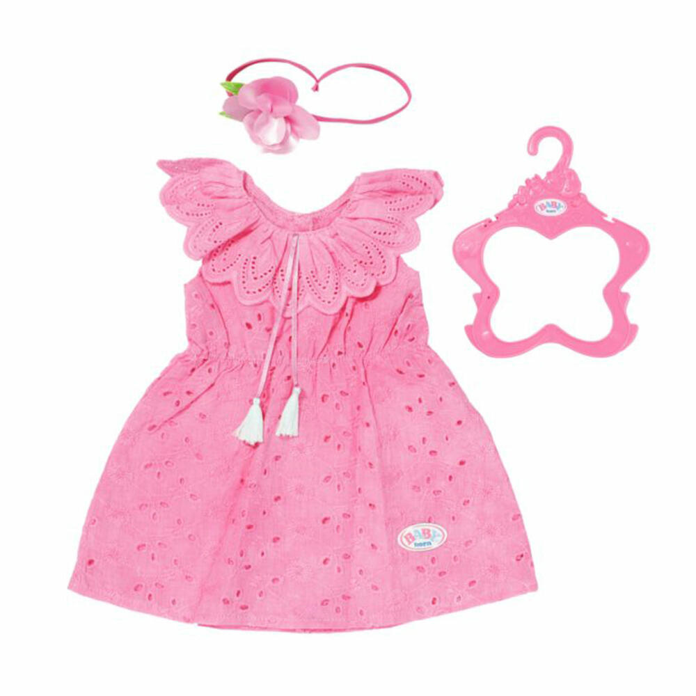 Zapf Creation BABY born Trend Blumenkleid, Kleid, Puppenkleidung, Puppen Kleidung, 43 cm, 832684