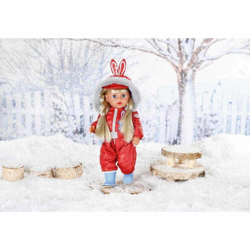 Zapf Creation BABY born Kindergarten Schneeanzug, Puppenkleidung, Puppen Kleidung, 36 cm, 833100