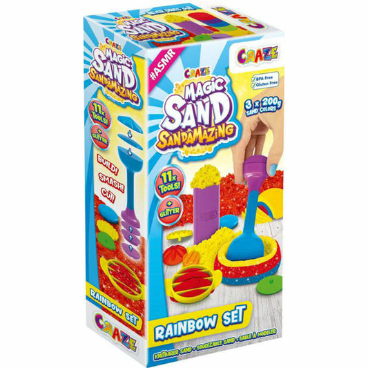 Craze MAGIC SAND - Sandamazing- Rainbow Set