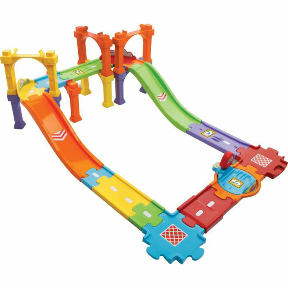 Vtech 80-188204 Tut Tut Baby Flitzer-Straßen-und Brückenset, groß