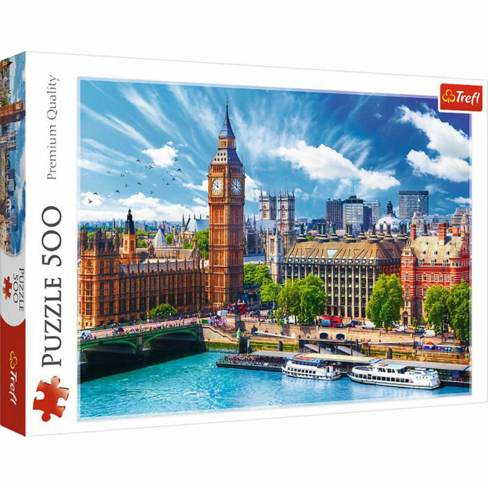 Trefl Premium Puzzle 500 Teile - London sonniger Tag