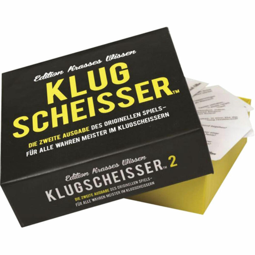 Pegasus Spiele Klugscheisser 2 Black Edition - Edition krasses Wissen