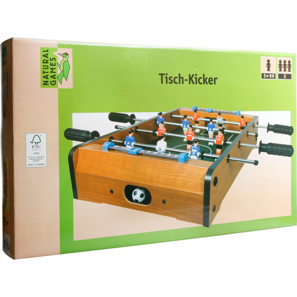 Natural Games Tischkicker 51x31,5x9 cm