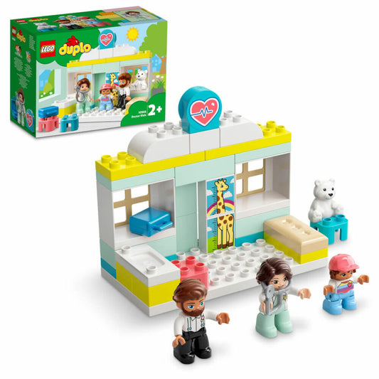 LEGO Duplo Arztbesuch, 34-tlg., Bauset, Bausteine, Spielzeug, ab 2 Jahre, 10968