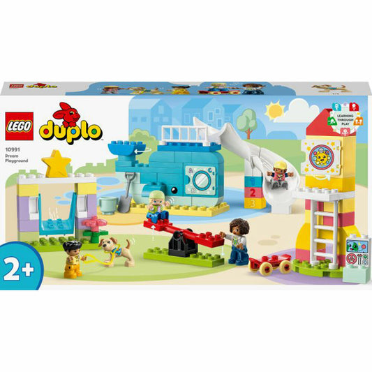 LEGO DUPLO Traumspielplatz, 75-tlg., Legosteine, Bausteine, Bauset, Konstruktionsset, ab 2 Jahren, 10991