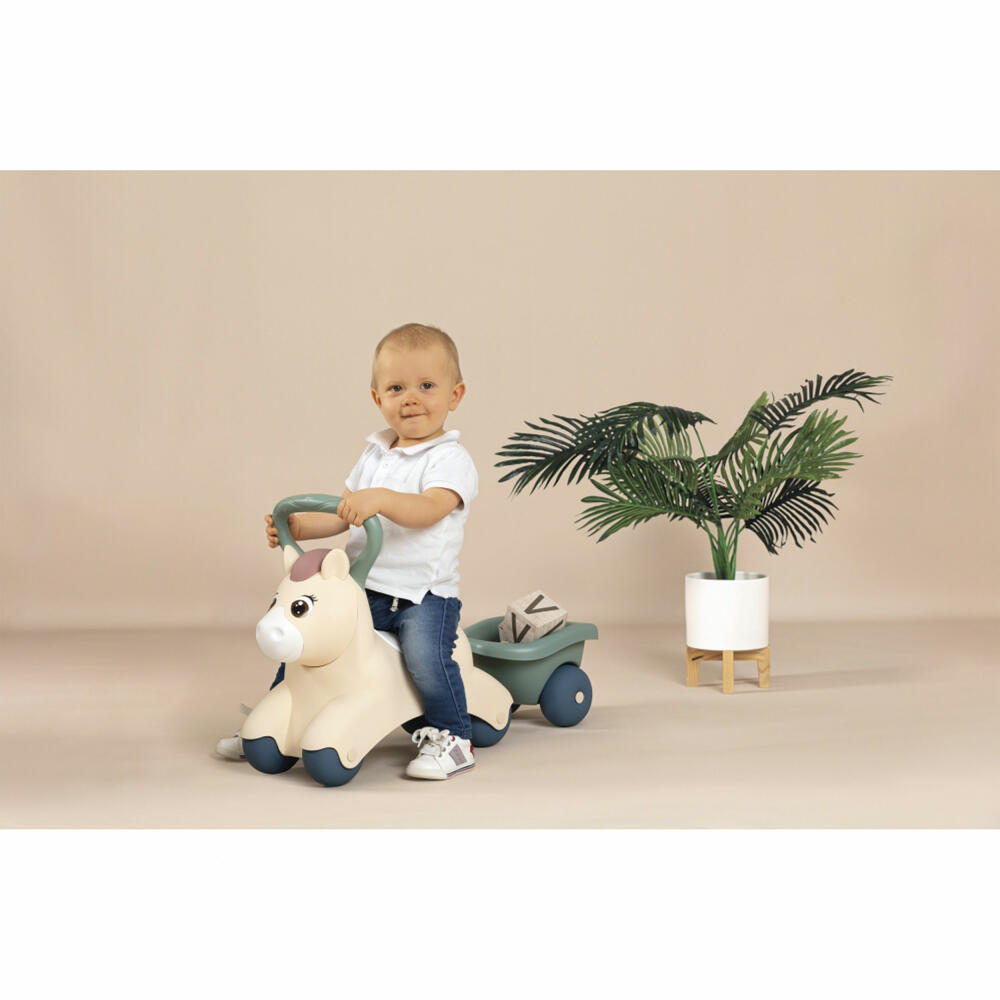 Little Smoby Rutscherfahrzeug Baby-Pony, Rutscher, Rutschauto, Babyrutscher, Spielzeug, 7600140502