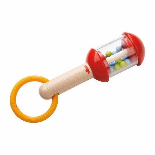 HABA Rasselstab, Rassel Stab, Rasselspielzeug, Musikspielzeug, Babyinstrument, Spielzeug, 5993