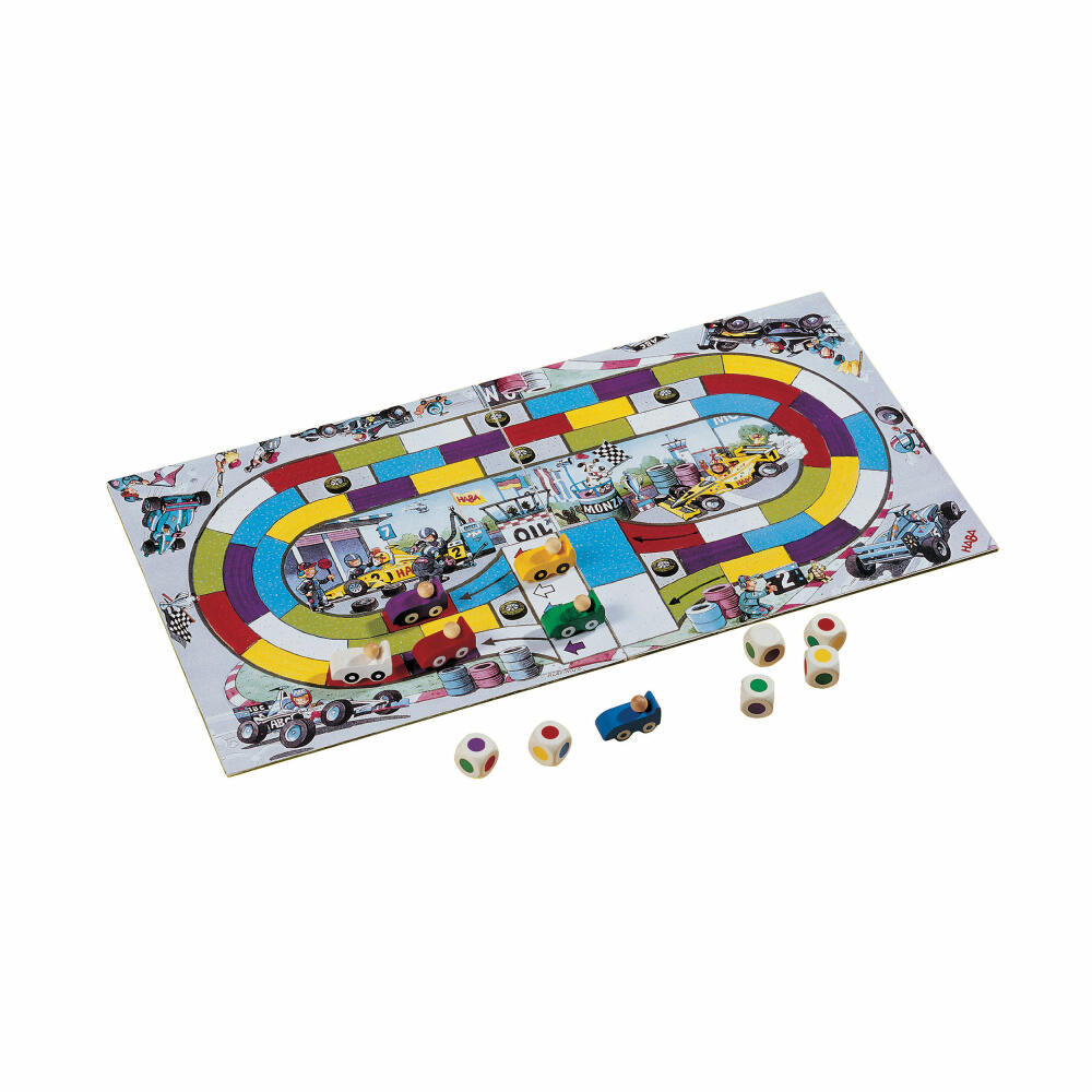 HABA Monza, Würfelspiel, Laufspiel, Kinderspiel, Würfel Spiel, Spiele, 4416