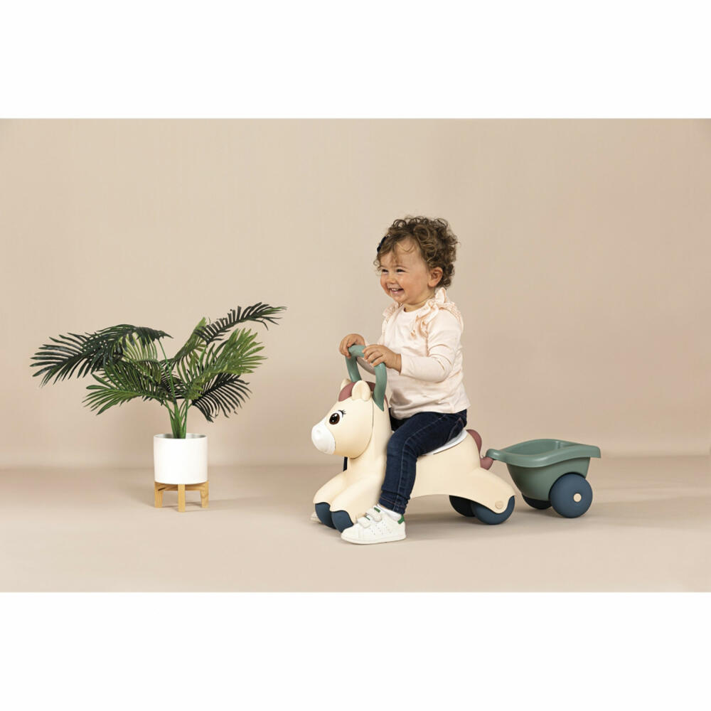 Little Smoby Rutscherfahrzeug Baby-Pony, Rutscher, Rutschauto, Babyrutscher, Spielzeug, 7600140502