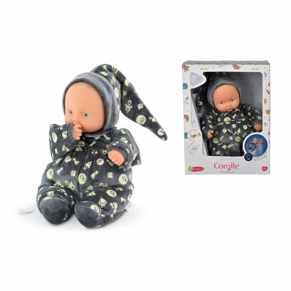 Corolle MDC Babipouce Glow In The Dark, Spielpuppe, Babypuppe, Puppe, 9000020120