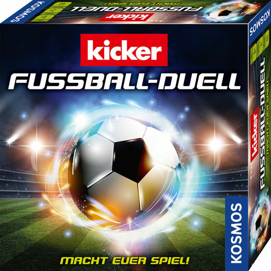 KOSMOS Kicker Fußball Duell, Duellspiel, Brettspiel, Familienspiel, ab 8 Jahren, 684563