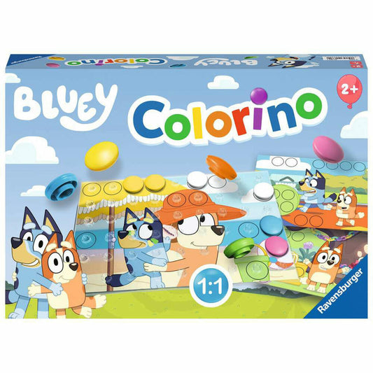 Ravensburger Lernspiel Bluey Colorino, Kinderspiel, Malspiel, ab 2 Jahren, 22684