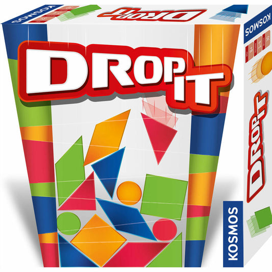 KOSMOS Drop it, Familienspiel, Gesellschaftsspiel, Geschicklichkeitsspiel, ab 8 Jahren, 682071