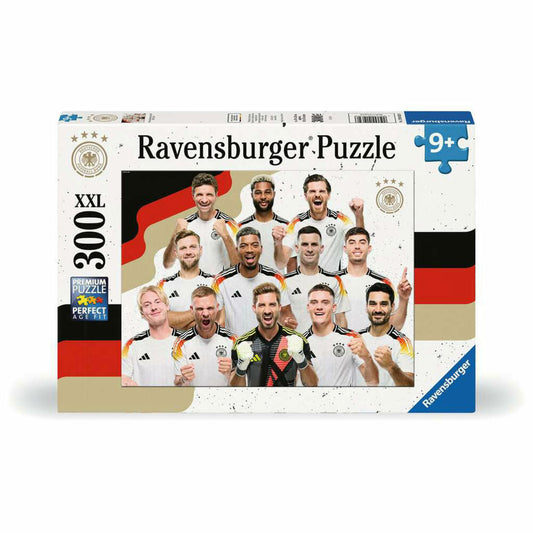Ravensburger Nationalmannschaft DFB 2024, 300 Teile XXL, Kinderpuzzle, Kinder Puzzle, ab 9 Jahren, 12001032