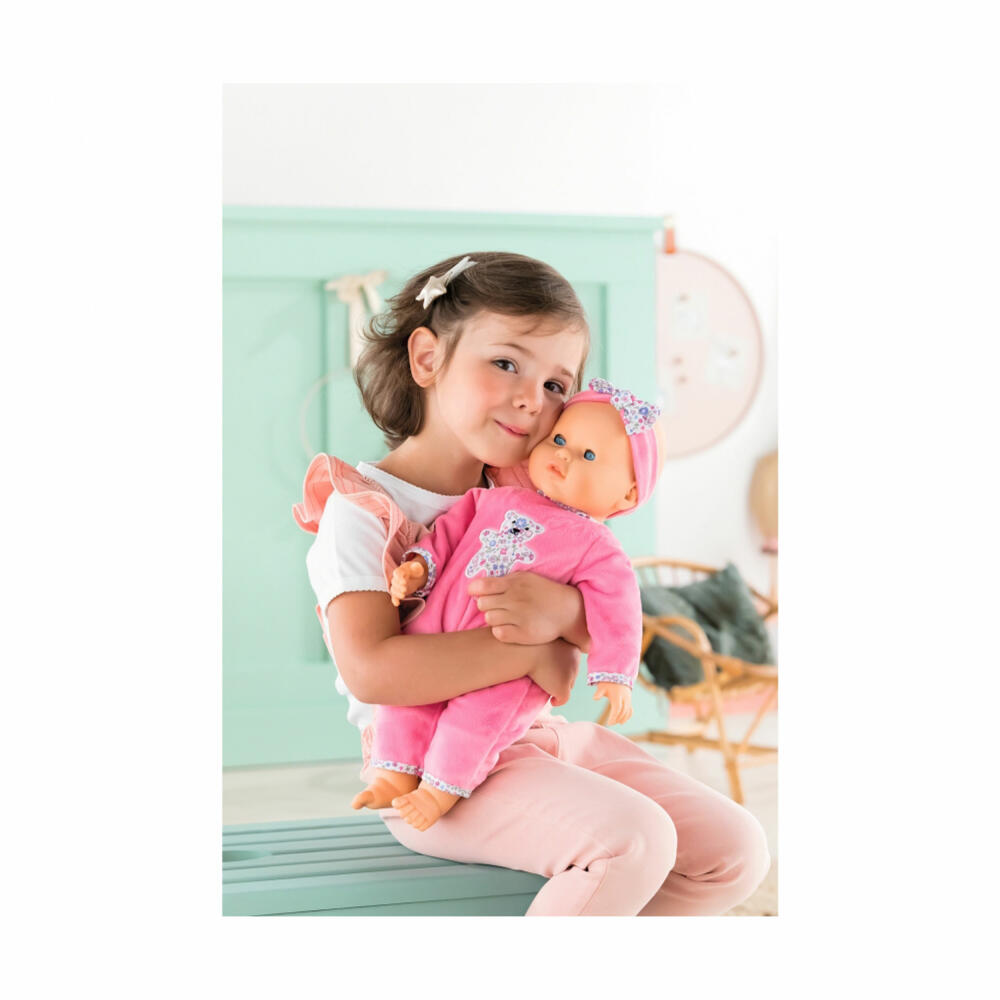 Corolle MGP Lucille interaktiv, Spielpuppe, Babypuppe, Puppe, Spielzeug, Vanilleduft, 9000150050
